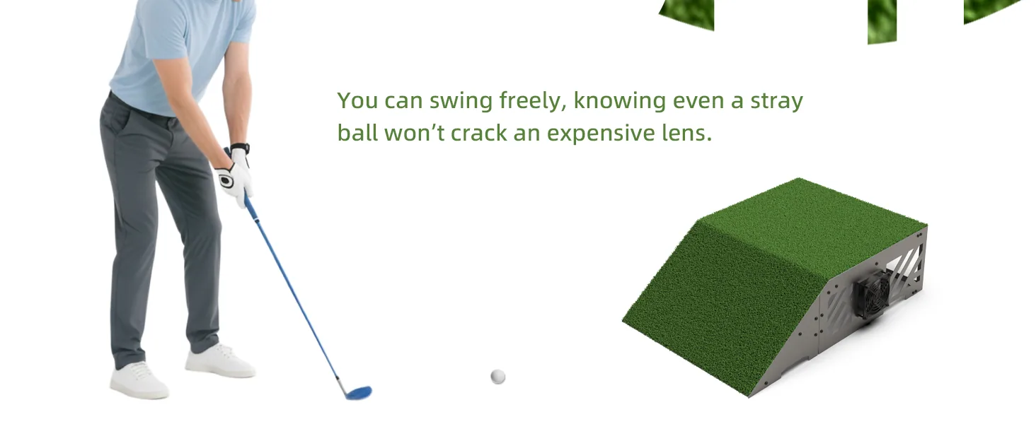 Golf simulator projector enclosure A+ image 2