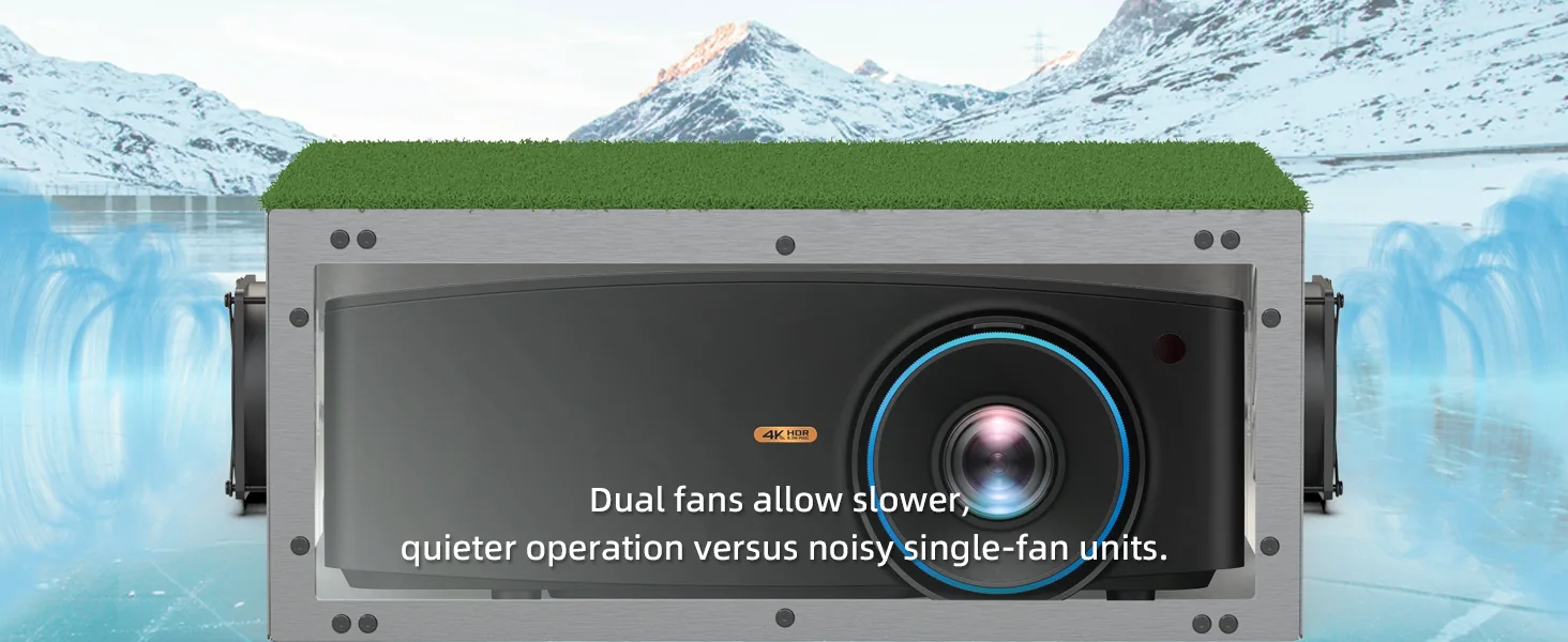Golf simulator projector enclosure A+ image 6