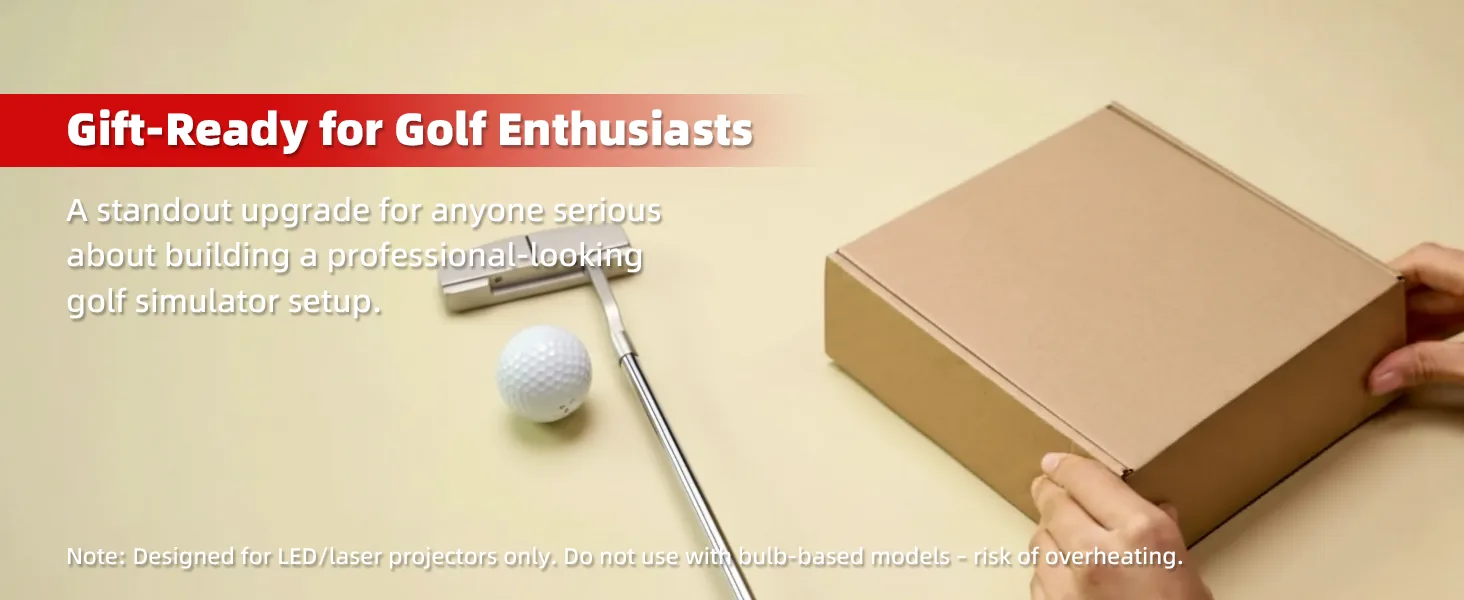 Golf simulator projector enclosure A+ image 8